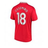 Dres Manchester United Casemiro #18 Domaci 2022-23 Kratak Rukav